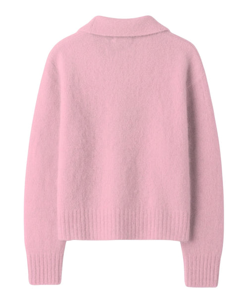 MC2 Saint Barth Annaelle Polo Donna in Mohair con Logo Ricamato