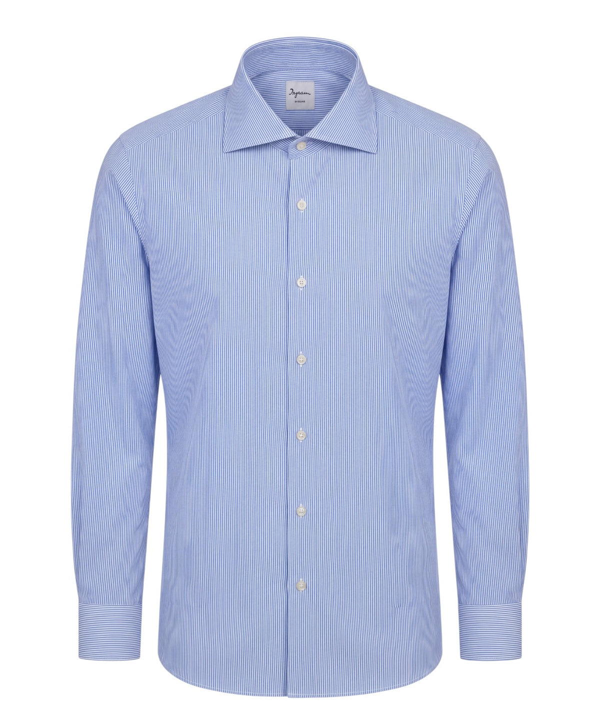Ingram Dynamo Camicia Uomo a Righe in Nylon Stretch