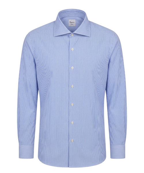 Ingram Dynamo Camicia Uomo a Righe in Nylon Stretch