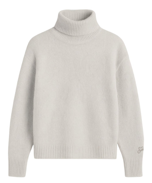 Jersey para mujer MC2 Saint Barth Edna de lana con cuello alto