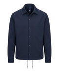 Blouson Bharnaba in Frescolana con Colletto e Bottoni