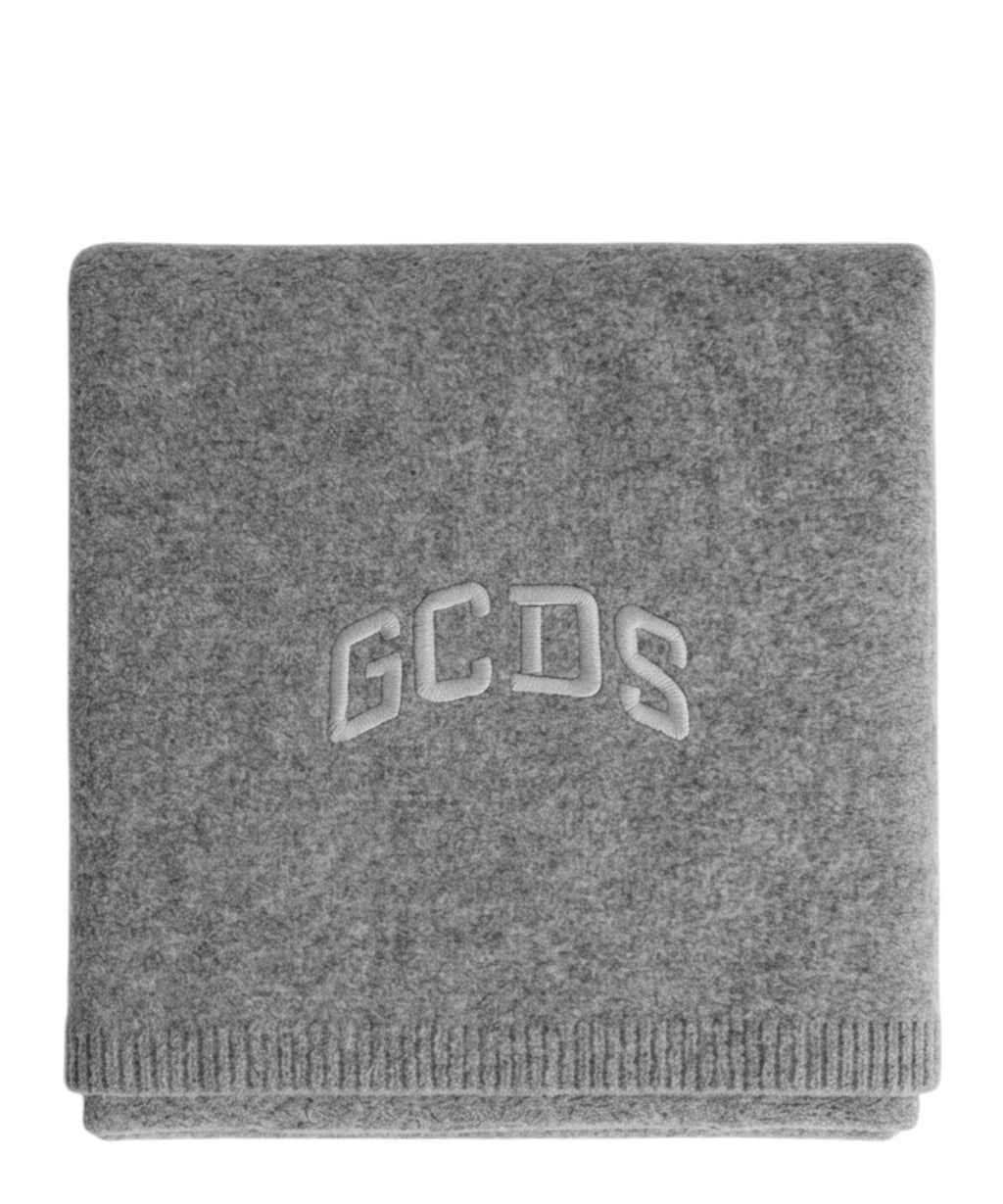 GCDS Logo Lounge-uldhalstørklæde