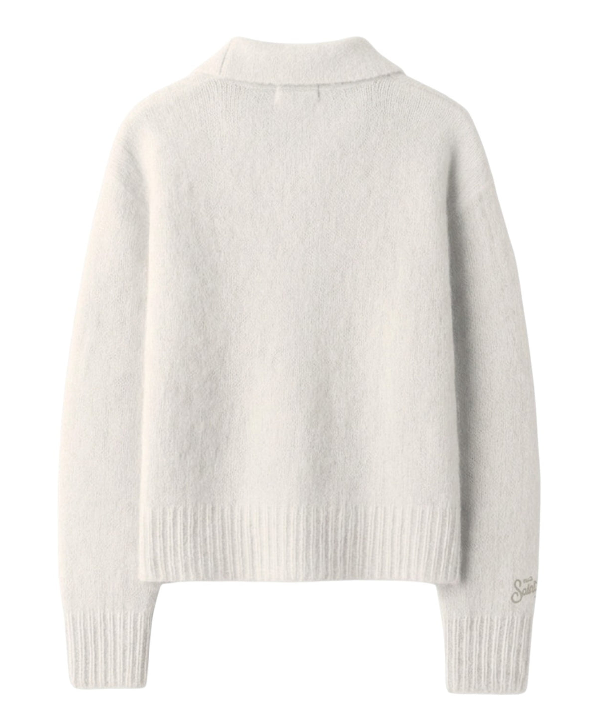 MC2 Saint Barth Annaelle Polo Donna in Mohair con Logo Ricamato