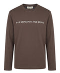 Maglia a Maniche Lunghe PINZA in Cotone con Logo