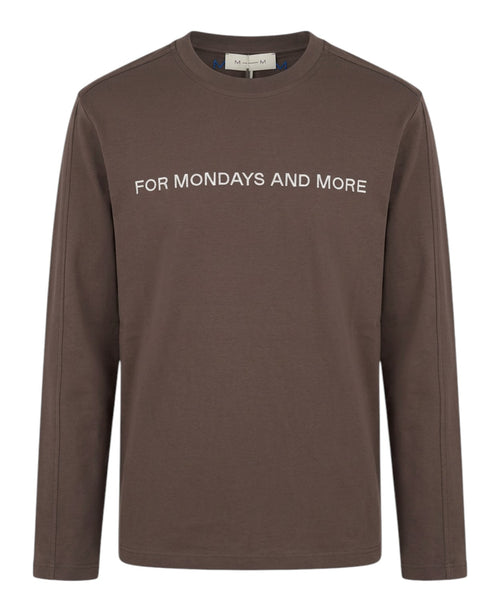 Langarmshirt PINZA aus Baumwolle mit Logo