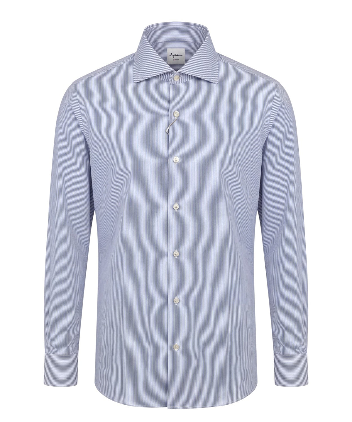 Ingram Dynamo Camicia Uomo a Righe in Nylon Stretch