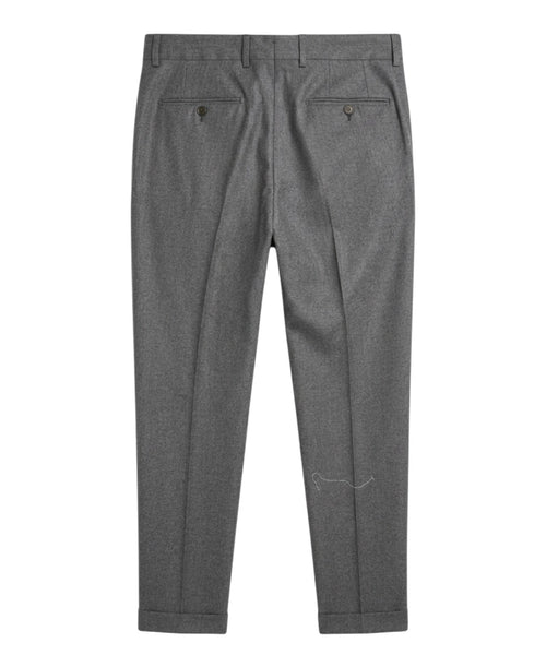 Sartitude Men's Tailored Wool Flannel Trousers Drop R6