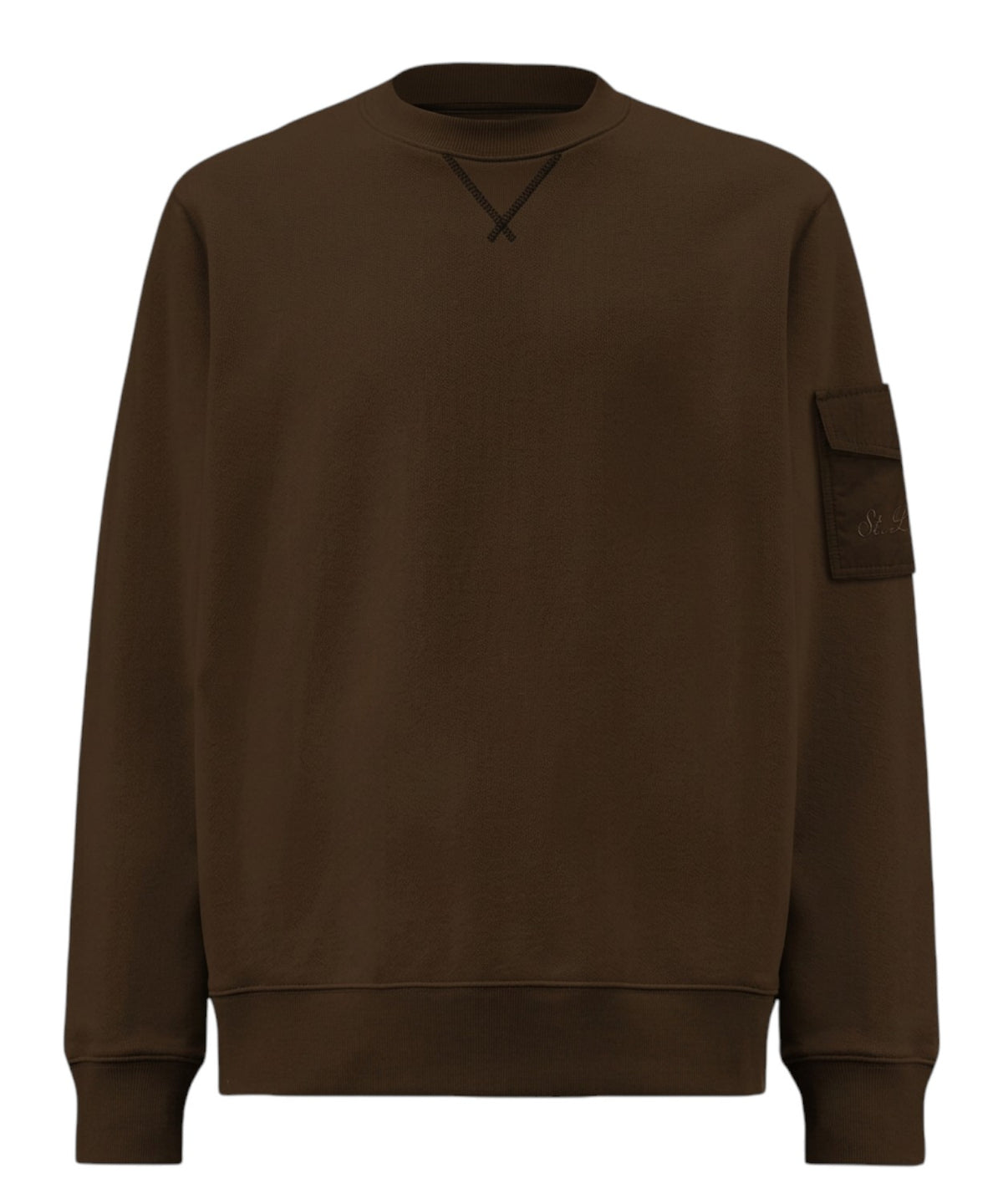 Herren-Sweatshirt MC2 Saint Barth Aron mit Tasche am Ärmel