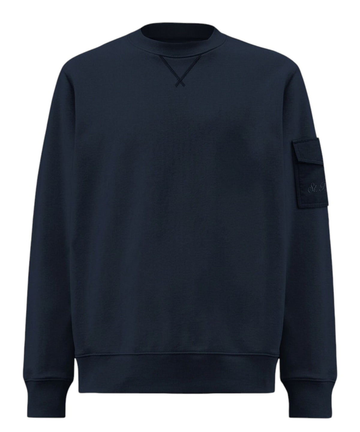 Herren-Sweatshirt MC2 Saint Barth Aron mit Tasche am Ärmel