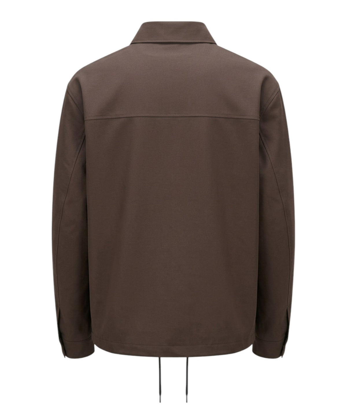 Blouson Bharnaba in Frescolana con Colletto e Bottoni