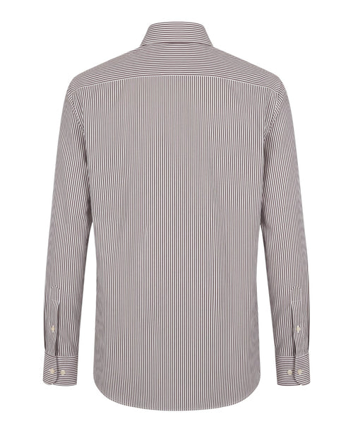 Ingram Dynamo Camicia Uomo a Righe in Nylon Stretch