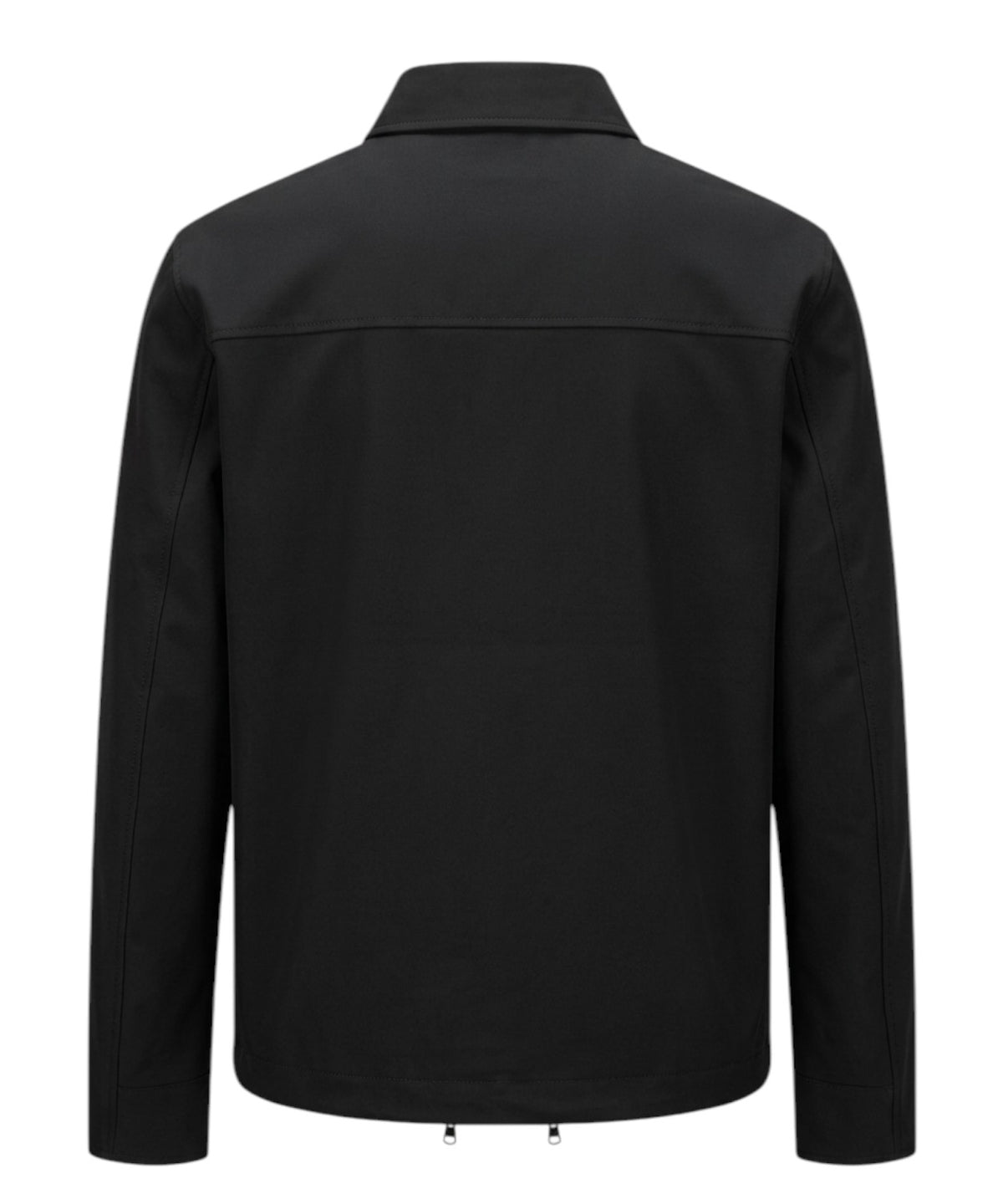 Blouson Bharnaba in Frescolana con Colletto e Bottoni