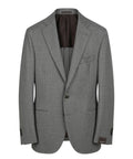 Sartitude Herren-Einknopfjacke mit klassischem Revers, Drop R6