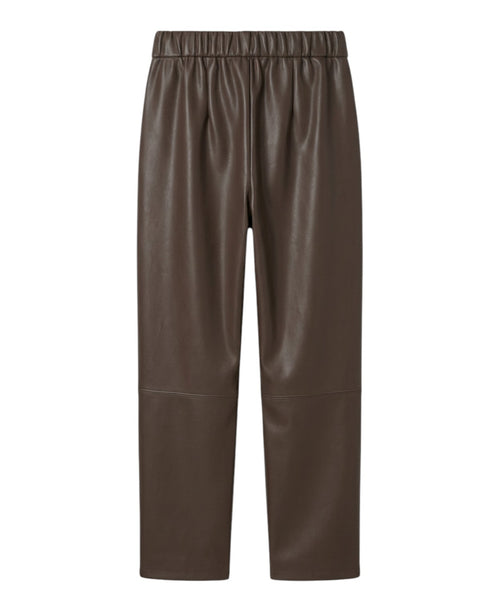 Pantalone LODE in ecopelle gamba larga MM Max Mara