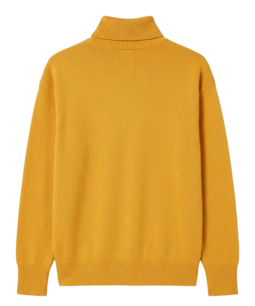 Maglia Girocollo Lana e Cashmere con Sciarpa Rimovibile