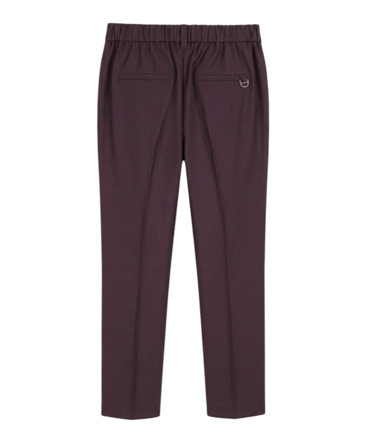 Pantaloni UGGISO con Elastico in vita in lana vergine