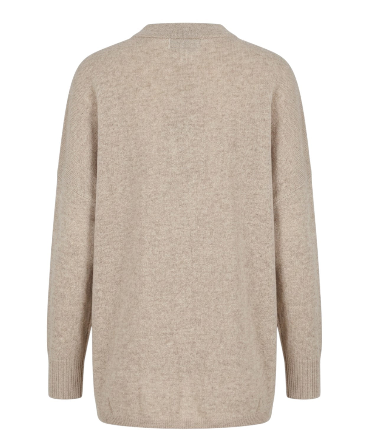 Maglia Poncho Andrea in Cashmere con Collo Camicia