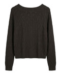 Maglione KABALA in Cotone con Trecce e Collo a Barca