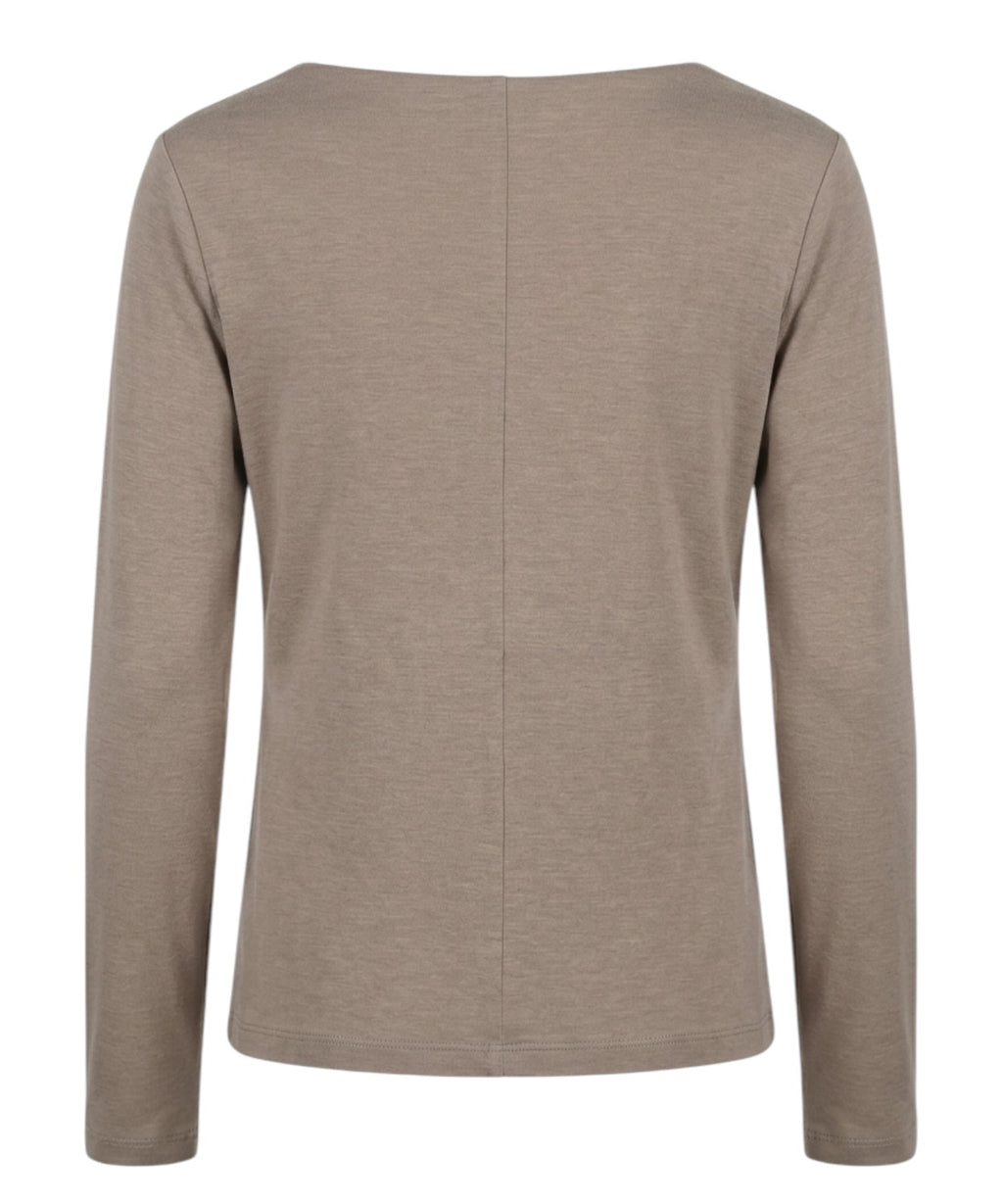 Maglia Marella Donna con Cut-Out e Dettaglio Gioiello