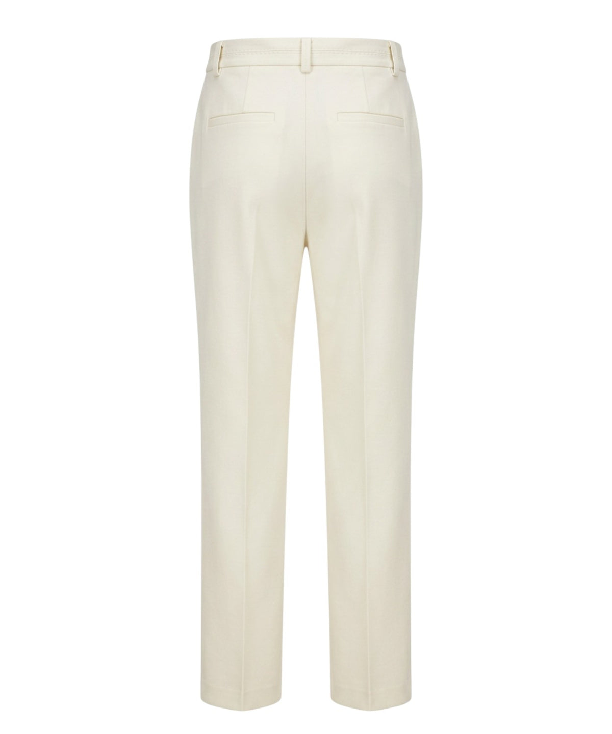Pantaloni Marella in Cotone Stretch con Piega Centrale