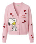 Cardigan Donna in Lana con Snoopy di MC2 Saint Barth