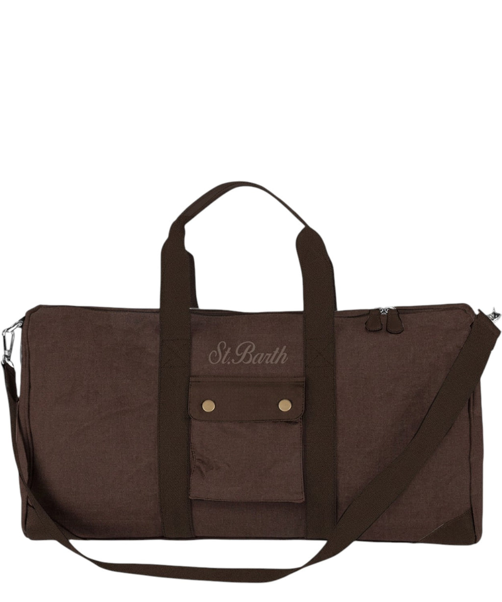 Borsone MC2 Saint Barth in Cotone Cerato per Viaggi