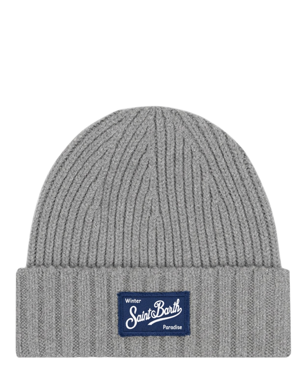 Cappello MC2 Saint Barth in Lana Sheldon con Logo