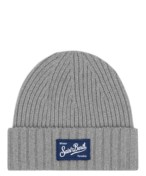 Cappello MC2 Saint Barth in Lana Sheldon con Logo