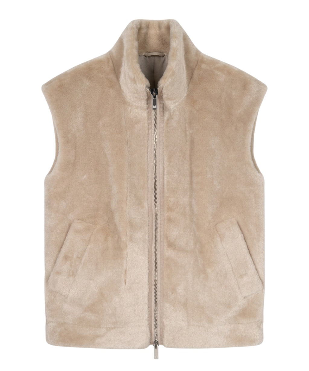 Smanicato Marella Donna in Pelliccia con Zip