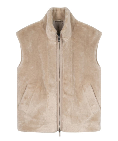 Smanicato Marella Donna in Pelliccia con Zip