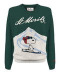 Maglione Heron in misto cashmere con ricamo Snoopy