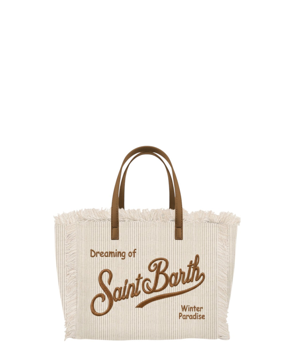 Borsa Vanity Mini in Velluto a Coste