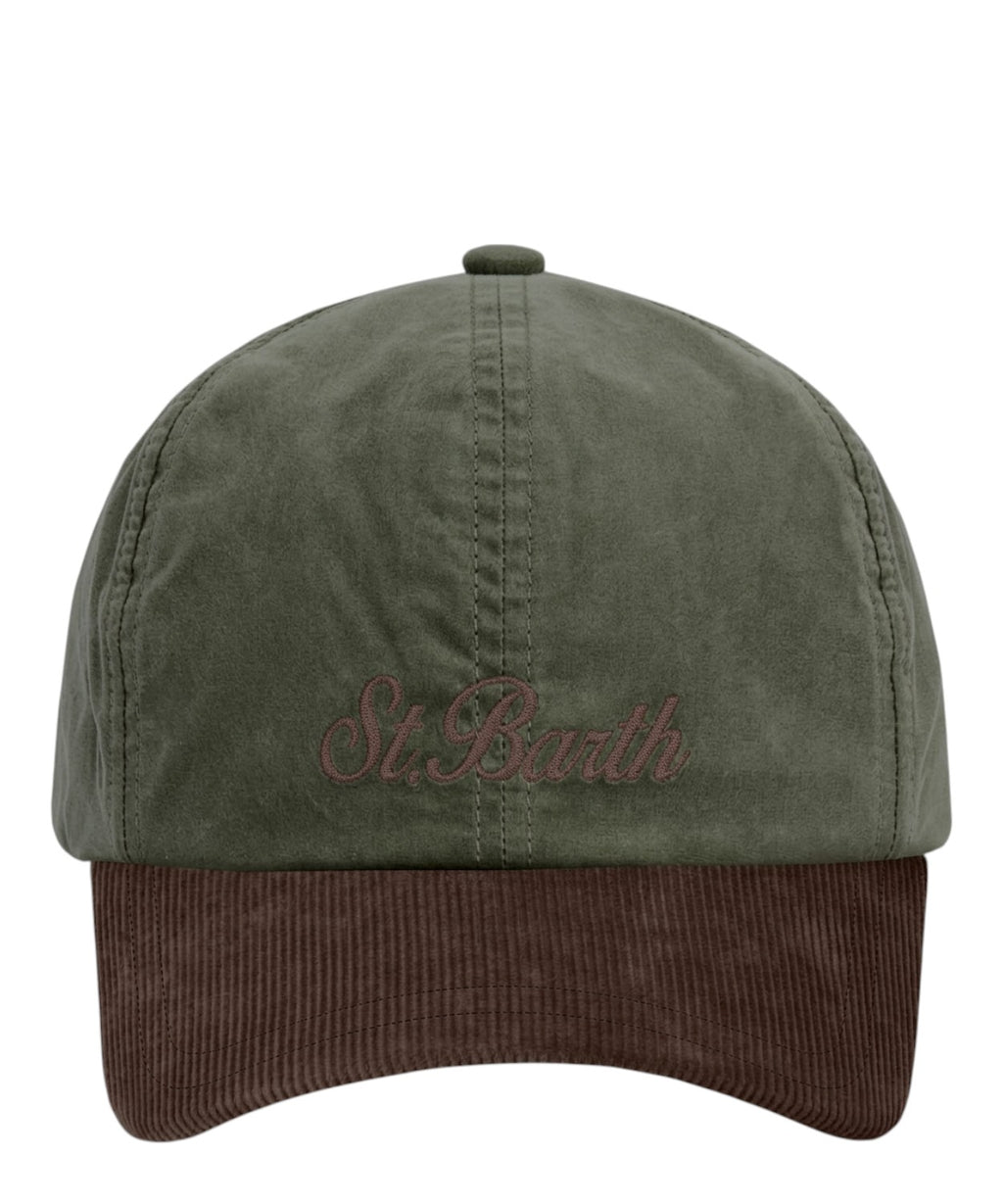 Gorro MC2 Saint Barth de Algodón Encerado y Pana