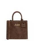 Shop Bag Mini i denim med skulderrem