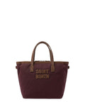 Mc2 Saint Barth Borsa City Mini in Cotone Cerato