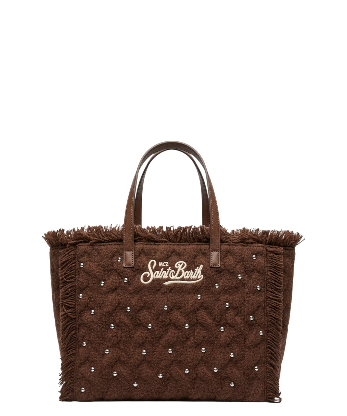 Borsa Colette Wool Braid con Strass e Tracolla