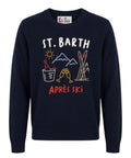 Maglione Uomo Heron in Cashmere - MC2 Saint Barth
