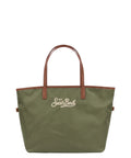 Borsa City Medium Nylon Nero MC2 Saint Barth