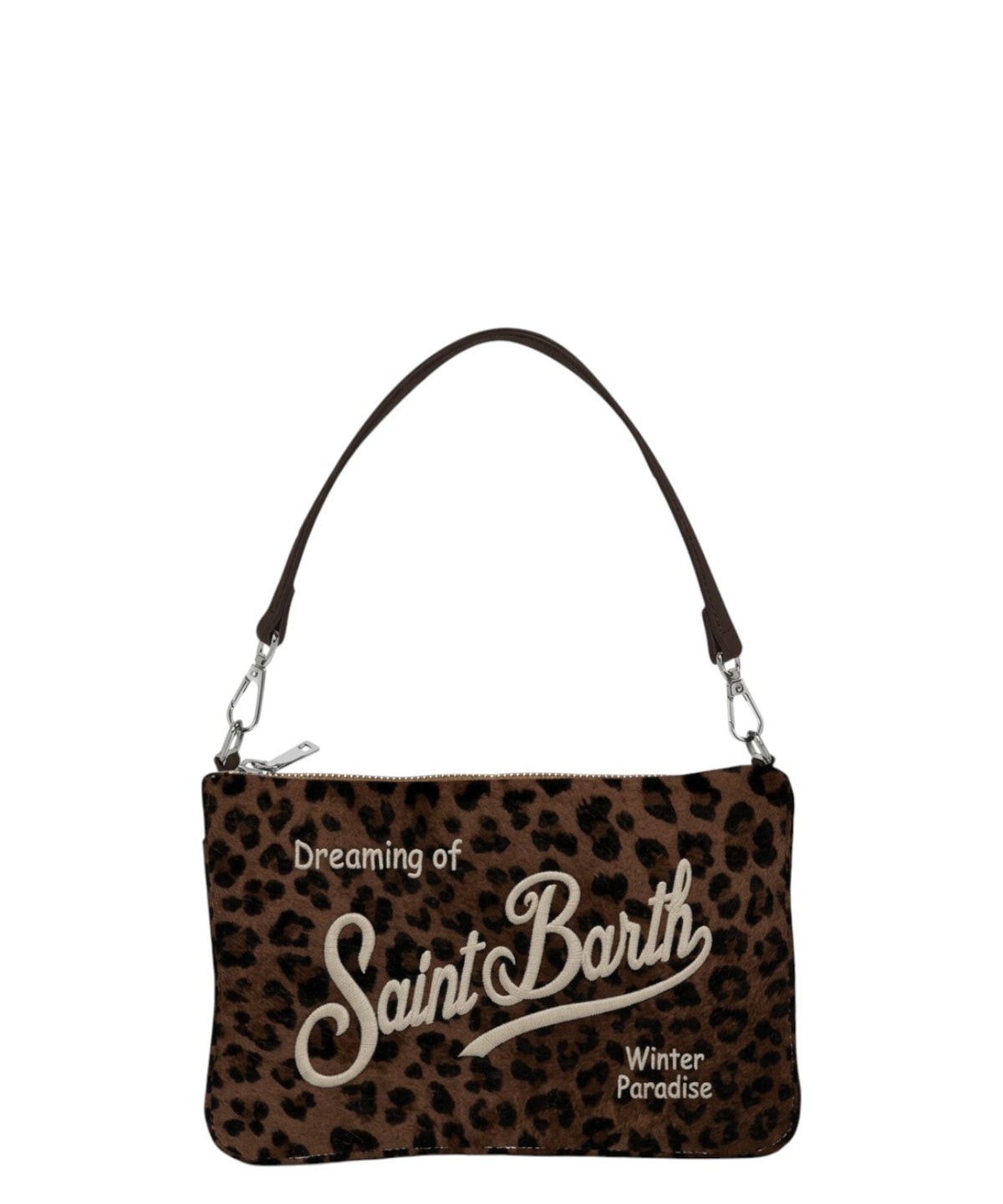 Borsa a Spalla Parisienne Mini Stampa Leopardata