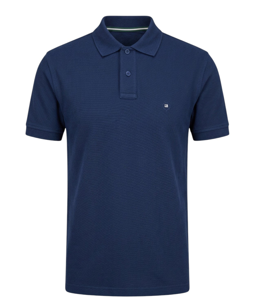 Herren-Polo Luigi Borrelli aus Stretch-Piqué