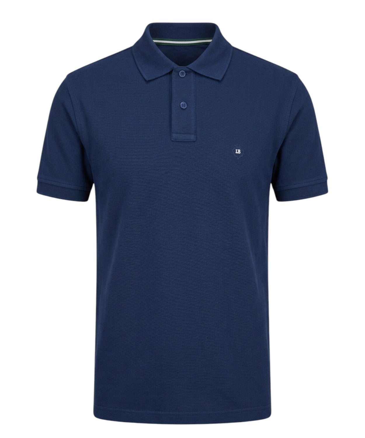 Polo til mænd Luigi Borrelli i piqué stretch