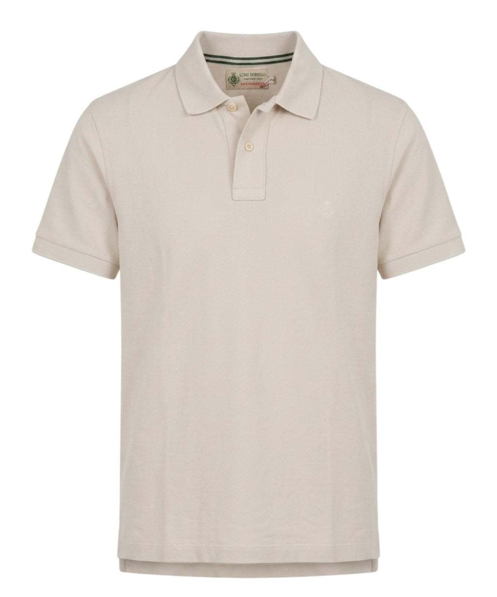 Herren-Polo Luigi Borrelli aus Stretch-Piqué