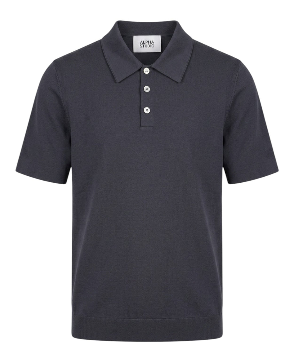 Polo Uomo Cotone Stretch Alpha Studio