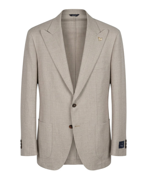 Giacca Uomo Monopetto in Lana Stretch di Tombolini