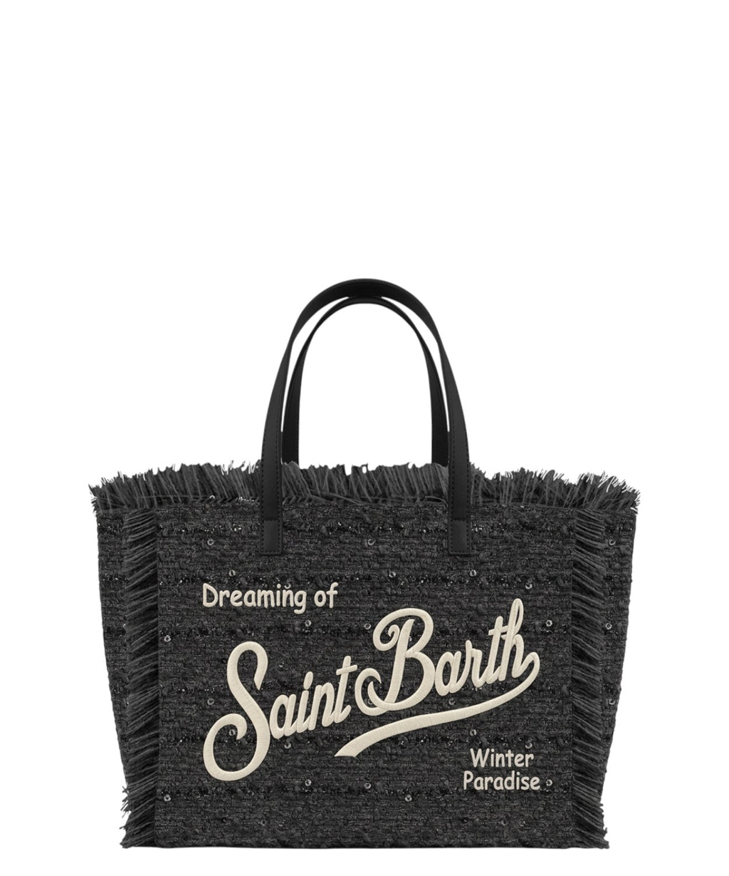 Borsa Colette in tweed Paillettes