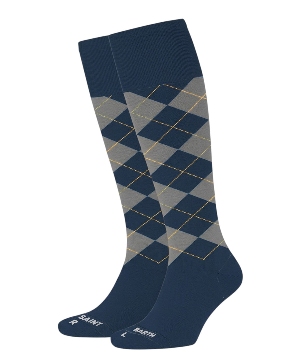 Calzini Jacquard in Cotone di MC2 Saint Barth