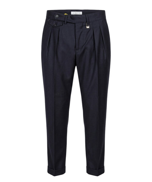 Pantalone Uomo Manuel Ritz Tokyo in Lana Vergine Stretch