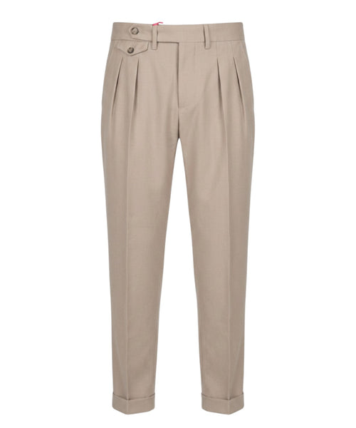 Pantalone Uomo Manuel Ritz Tokyo in Lana Vergine Stretch
