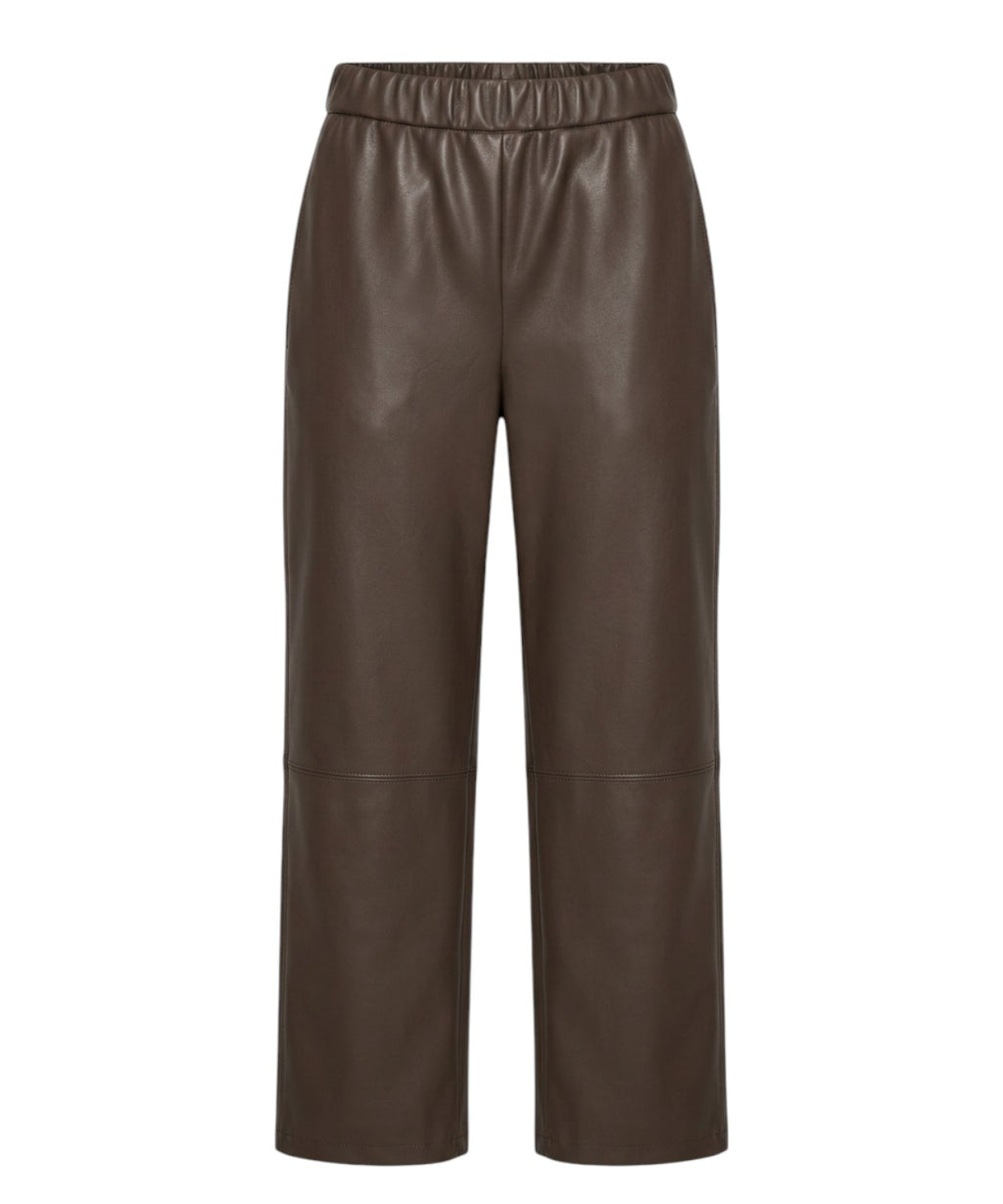 Pantalone LODE in ecopelle gamba larga MM Max Mara