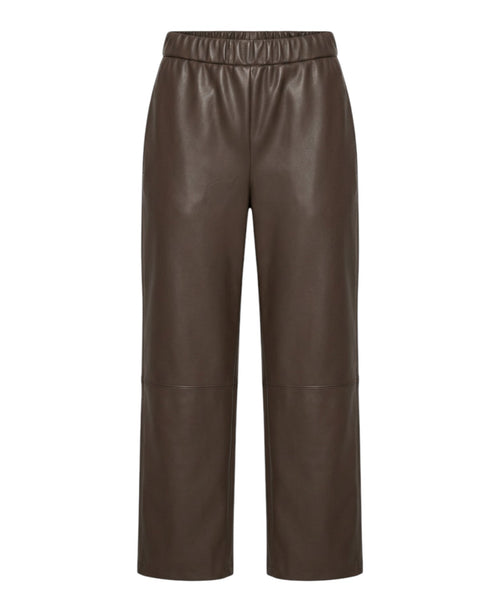 Pantalone LODE in ecopelle gamba larga MM Max Mara